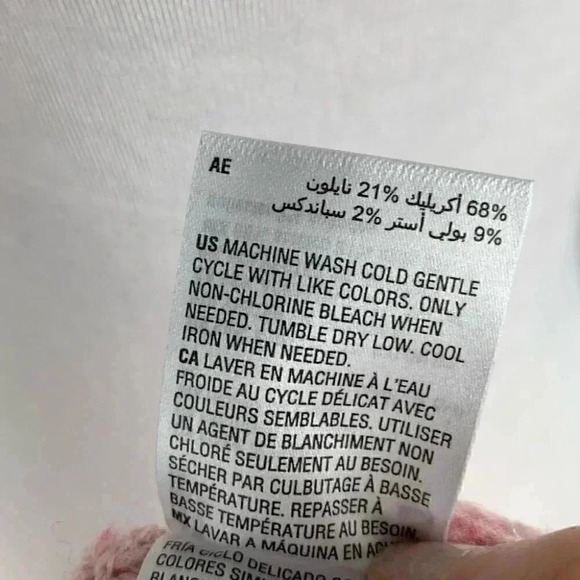 Style & Co Womens knit sweater size M pink cowl neck strawberry milk - Picture 8 of 9